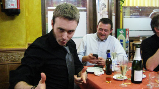 Cena de Navidad (19 de diciembre de 2008)