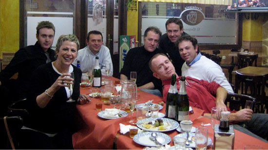 Cena de Navidad (19 de diciembre de 2008)